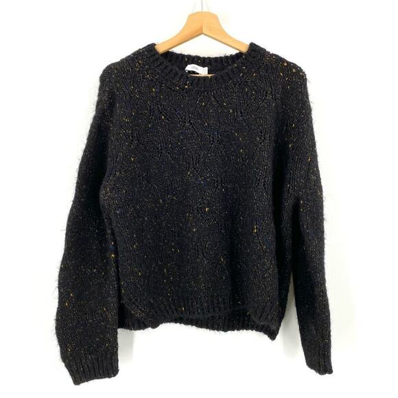 Closed Knit Alpaca Blend Marled Sweater Sz M - Picture 1 of 5